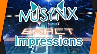 Musynx Steam Edition  Impressions Review Steam PC  Forever Friends DLC [upl. by Ycnaffit]