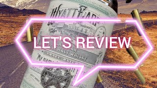 LETS REVIEW World Whiskey Society Wyatt Earp [upl. by Fabrin]