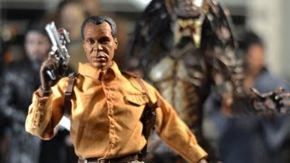 12quot 16 LIEUTENANT MIKE HARRIGAN custom figure PREDATOR 2 LT Danny Glover hot toys [upl. by Valiant660]