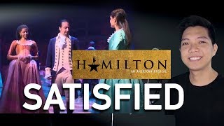 Satisfied A Hamilton Part Only  Karaoke  Hamilton [upl. by On]