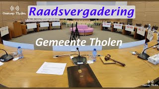 Gemeenteraadsvergadering Tholen  14 maart 2024  Omroep Tholen [upl. by Dnomaj]