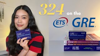 How I Got a 324 on the GRE Exam in 2 MONTHS  study schedule study materials study tips AnkiPro [upl. by Haldas992]