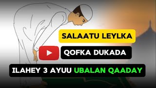 Qiyamu leylka Qofka Dukada Alh 3 Ayuu Ubalan Qaaday 2024 [upl. by Buchheim106]