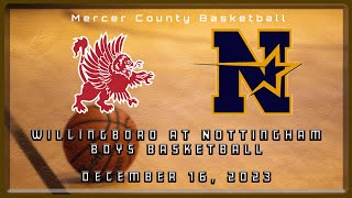 High School Basketball  Willingboro Chimera at Nottingham Northstars Boys 121623 [upl. by Lyndon]