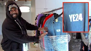 Kanye Ye West Set To Sell Designer Hoodies For 20 [upl. by Amiarom]