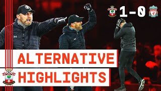 ALTERNATIVE HIGHLIGHTS Southampton 10 Liverpool  Premier League [upl. by Adiell278]