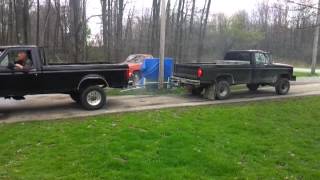 Ford diesel73 vs ford460 [upl. by Lorac]