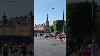 Best moments in 42km Stockholm marathon 2024 🏃🏿‍♂️🏃🏼‍♀️ marathon2024 shorts stockholm fypシ [upl. by Eiramlirpa]