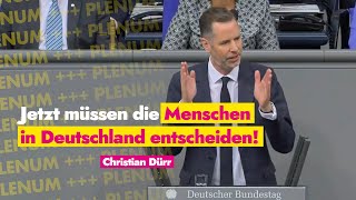 Herr Kanzler machen Sie den Weg frei für die Vertrauensfrage im Bundestag [upl. by Nirrej768]