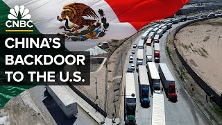 How China Uses Mexico To Avoid US Tariffs [upl. by Enyrb]