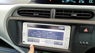 Toyota Aqua NSCPW62 Audio and Video Formats [upl. by Rich441]