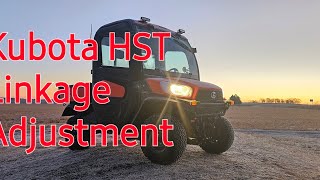 Episode 4 HST Linkage  Kubota RTV Optimization Protocol [upl. by Eirek]