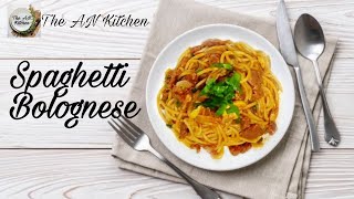 Spaghetti Bolognese Simple  Western Foods [upl. by Carling291]