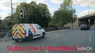 driving from hanger lane to greenford in London in the UK [upl. by Eiramnaej]