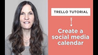 How to Use Trello to Create an Editorial Calendar Trello Tutorial [upl. by Mureil]