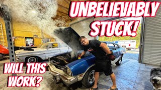 WE TRIED EVERYTHING COMPLETELY STUCK ENGINE [upl. by Moe]