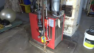 BOILER WITH HIGH GAS USAGE SERVICED [upl. by Orimisac]