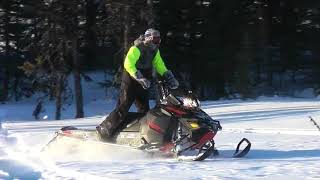 SkiDoo Summit 800 146 Wheelie [upl. by Nevai]