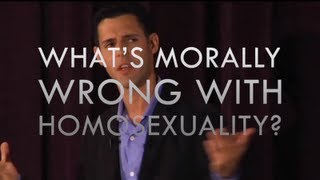 John Corvino  Whats Morally Wrong with Homosexuality Full DVD Video [upl. by Aenotna449]