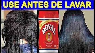 CABELO FERMENTADO Alisa Desmaia e Derrete Os Fios Na Hora MARAVILHOSO [upl. by Leasia]