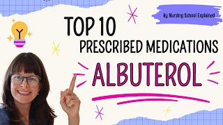 Top 10 Prescribed Medications ALBUTEROL pharmacology [upl. by Snodgrass542]