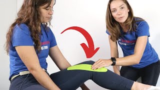 How To Use KT Tape on Pes Anserine Bursitis Of The Knee  Kinesiology Tape [upl. by Hanako]