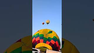 Muestra de globos aerostaticos Quebec quebec globos aprendizajesignificativo niñosaprendiendo [upl. by Ylekalb]