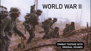 WORLD WAR II Original Color Footage With Sounds [upl. by Atirrehs719]