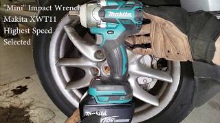 Mini Impact Wrench vs Full Size Impact Wrench Makita XWT11 vs Makita XWT08 [upl. by Yatnod498]