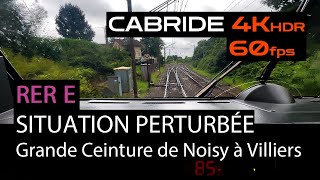 RER E • Accident de personne ➞ Grande Ceinture Noisy ➞ Villiers • Mi2N [upl. by Brunn]