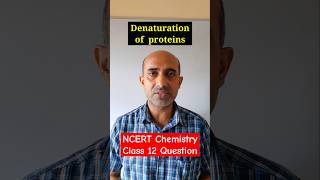 During denaturation of proteins   NCERT Chemistry Class 12 shorts chemistry class12 neet [upl. by Hcir]