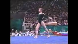 Lilia Podkopayeva 1996 Floor Exercise D Score Guide 2009  2012 CoP [upl. by Aihsi]