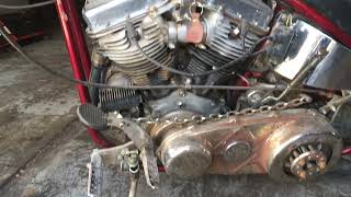 Barn Find 1948 Harley Davidson Panhead Chopper [upl. by Nowad]