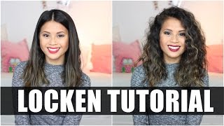 LOCKEN WELLEN TUTORIAL  REVIEW  by Nhitastic [upl. by Andee]