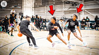 College Hoopers CRASH Our Event amp Go CRAZY 3v3 [upl. by Ttayh120]