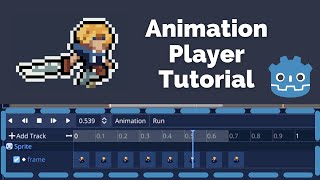 Tutorial AnimationPlayer en Godot Engine Parte 1 [upl. by Studnia]