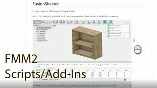 Fusion 360 Scripts and AddIns [upl. by Recha]