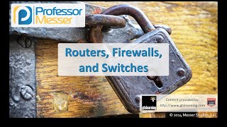 Routers Firewalls and Switches  CompTIA Security SY0401 11 [upl. by Aelaza]