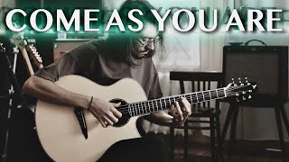 Nirvana  Come As You Are⎥Acoustic Solo Guitar Cover [upl. by Kcajyllib189]