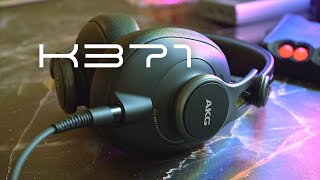 Áudio AKG K371 Análise e Review [upl. by Ydnat552]