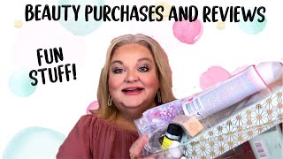 MONTHLY BEAUTY PURCHASES AND REVIEWS beauty haul reviews [upl. by Nilhsa]