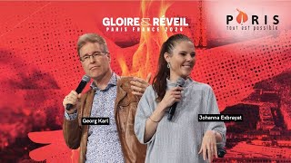 Conférence Gloire amp Réveil avec Johanna Exbrayat et Georg Karl  Lundi aprèsmidi [upl. by Notecnirp]