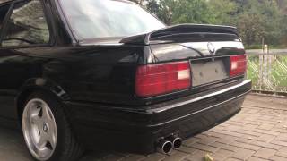 BMW E30 V8 M62B44 Amazing Straight Exhaust Sound H Pipe [upl. by Rednasxela]