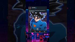 Goku Become A Threat After Training With The Grand Priest 🗿dbsshorts [upl. by Enirhtac]