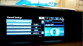 2013 Lexus GS350 Start up screen set up [upl. by Rifkin]