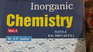 inorganic Chemistry Bsc 1 year part 2 trending notes chemistry youtube exam education [upl. by Kecaj]