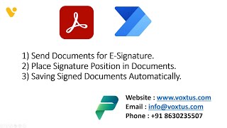 Send Documents for ESignature Using Adobe Sign amp Power Automate [upl. by Akilam]