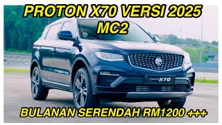 PROTON X70 PREMIUM DAN PREMIUM X MARINE BLUE BIRU [upl. by Hastings765]