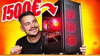 Was kann ein 1500€ GAMING PC Test 2024 [upl. by Tila]