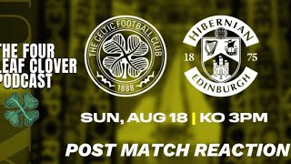 CELTIC V HIBS POST MATCH REACTION [upl. by Laamaj]